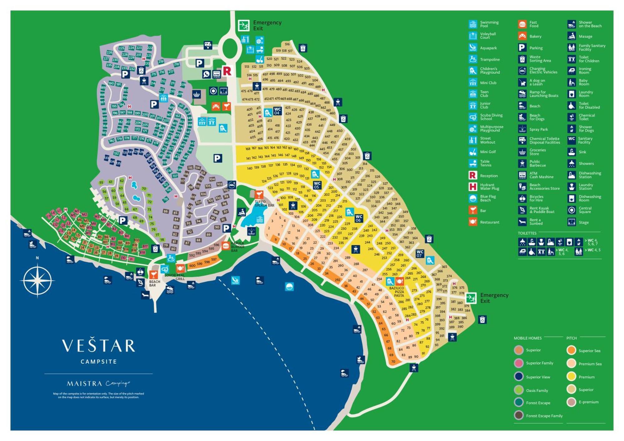 Maistra Camping Vestar Pitches روفينج المظهر الخارجي الصورة